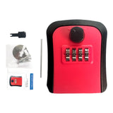 Maxbell Key Lock Box Security Lock Box for Realtors Outdoor House Keys Room Cards