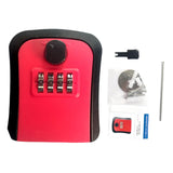 Maxbell Key Lock Box Security Lock Box for Realtors Outdoor House Keys Room Cards