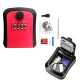 Maxbell Key Lock Box Security Lock Box for Realtors Outdoor House Keys Room Cards