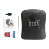 Maxbell Key Lock Box Security Lock Box for Realtors Outdoor House Keys Room Cards