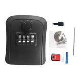 Maxbell Key Lock Box Security Lock Box for Realtors Outdoor House Keys Room Cards
