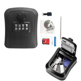 Maxbell Key Lock Box Security Lock Box for Realtors Outdoor House Keys Room Cards