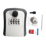 Maxbell Key Lock Box Security Lock Box for Realtors Outdoor House Keys Room Cards