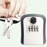 Maxbell Key Lock Box Security Lock Box for Realtors Outdoor House Keys Room Cards