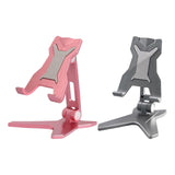 Maxbell Desktop Phone Stand Handsfree Portable Phone Holder for Outdoor Flying Table pink