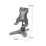 Maxbell Desktop Phone Stand Handsfree Portable Phone Holder for Outdoor Flying Table gray