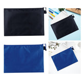 Maxbell Zipper Pouch B5 Waterproof Zip File Folder for Business Commercial Meeting