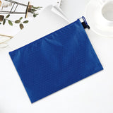 Maxbell Zipper Pouch B5 Waterproof Zip File Folder for Business Commercial Meeting