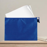 Maxbell Zipper Pouch B5 Waterproof Zip File Folder for Business Commercial Meeting