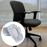 Maxbell Arm Rest Cover Sponge Filling Washable Armrest Cover Pads Desk Chair Cushion Grey