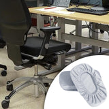 Maxbell Arm Rest Cover Sponge Filling Washable Armrest Cover Pads Desk Chair Cushion Grey