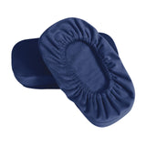 Maxbell Arm Rest Cover Sponge Filling Washable Armrest Cover Pads Desk Chair Cushion Blue