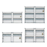 Maxbell Key Lock Box Security Key Cabinet for Apartment Garage Personal and Business 12 Keys Position