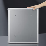 Maxbell Key Lock Box Security Key Cabinet for Apartment Garage Personal and Business 12 Keys Position