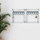 Maxbell Key Lock Box Security Key Cabinet for Apartment Garage Personal and Business 12 Keys Position