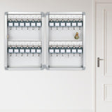 Maxbell Key Lock Box Security Key Cabinet for Apartment Garage Personal and Business 24 Keys Position