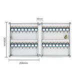 Maxbell Key Lock Box Security Key Cabinet for Apartment Garage Personal and Business 32 Keys Position