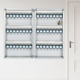 Maxbell Key Lock Box Security Key Cabinet for Apartment Garage Personal and Business 48 Keys Position