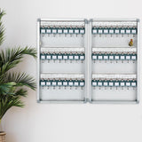 Maxbell Key Lock Box Security Key Cabinet for Apartment Garage Personal and Business 48 Keys Position