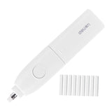 Maxbell Electric Eraser Handy Accurate Detailing Tool for Sketching Drawing Painting White