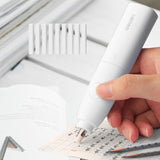 Maxbell Electric Eraser Handy Accurate Detailing Tool for Sketching Drawing Painting White