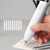 Maxbell Electric Eraser Handy Accurate Detailing Tool for Sketching Drawing Painting White