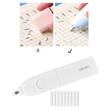Maxbell Electric Eraser Handy Accurate Detailing Tool for Sketching Drawing Painting White