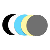 Maxbell Backdrops Reflective Round Background Boards for Food Tabletop Blog Pictures 15cm