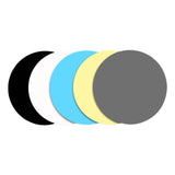 Maxbell Backdrops Reflective Round Background Boards for Food Tabletop Blog Pictures 15cm