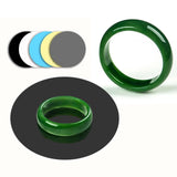 Maxbell Backdrops Reflective Round Background Boards for Food Tabletop Blog Pictures 22cm