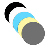 Maxbell Backdrops Reflective Round Background Boards for Food Tabletop Blog Pictures 42cm