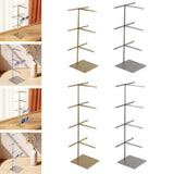 Maxbell Multiple Eyeglasses Display Rack Sunglasses Organizer for Countertop Dresser 3 Tiers Gold