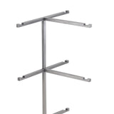 Maxbell Multiple Eyeglasses Display Rack Sunglasses Organizer for Countertop Dresser 3 Tiers Silver