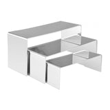 Maxbell 3 Pieces Purse Perfume Display Riser Stand for Home and Retail Shops Stylish Style D