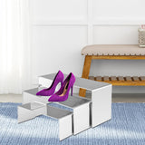 Maxbell 3 Pieces Purse Perfume Display Riser Stand for Home and Retail Shops Stylish Style D