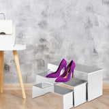 Maxbell 3 Pieces Purse Perfume Display Riser Stand for Home and Retail Shops Stylish Style D