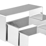 Maxbell 3 Pieces Purse Perfume Display Riser Stand for Home and Retail Shops Stylish Style D