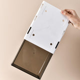 Maxbell Under Desk Drawer Style Storage Box Hidden Desktop Organizer for Desk School black small