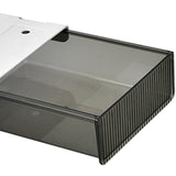 Maxbell Under Desk Drawer Style Storage Box Hidden Desktop Organizer for Desk School black small