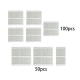 Maxbell Thermal Glue Strips Book Repair Tapes Book Binder Glues for Crafts Textbooks 50pcs