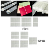 Maxbell Thermal Glue Strips Book Repair Tapes Book Binder Glues for Crafts Textbooks 50pcs