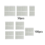 Maxbell Thermal Glue Strips Book Repair Tapes Book Binder Glues for Crafts Textbooks 50pcs