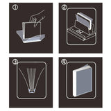 Maxbell Thermal Glue Strips Book Repair Tapes Book Binder Glues for Crafts Textbooks 50pcs