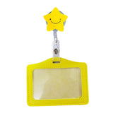 Maxbell Badge Holder Waterproof Student Teacher Doctor Coworkers Medical Card Holder Star