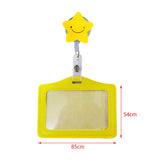 Maxbell Badge Holder Waterproof Student Teacher Doctor Coworkers Medical Card Holder Star