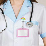 Maxbell Nurse Badge Card Holder Coworkers Office Gift Nurse Badge Holder rainbow