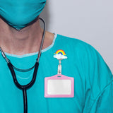 Maxbell Nurse Badge Card Holder Coworkers Office Gift Nurse Badge Holder rainbow