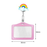 Maxbell Nurse Badge Card Holder Coworkers Office Gift Nurse Badge Holder rainbow