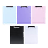 Maxbell Low Profile Clipboard with Storage A4 Size Clipboard Organizer for Home Black