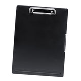 Maxbell Low Profile Clipboard with Storage A4 Size Clipboard Organizer for Home Black